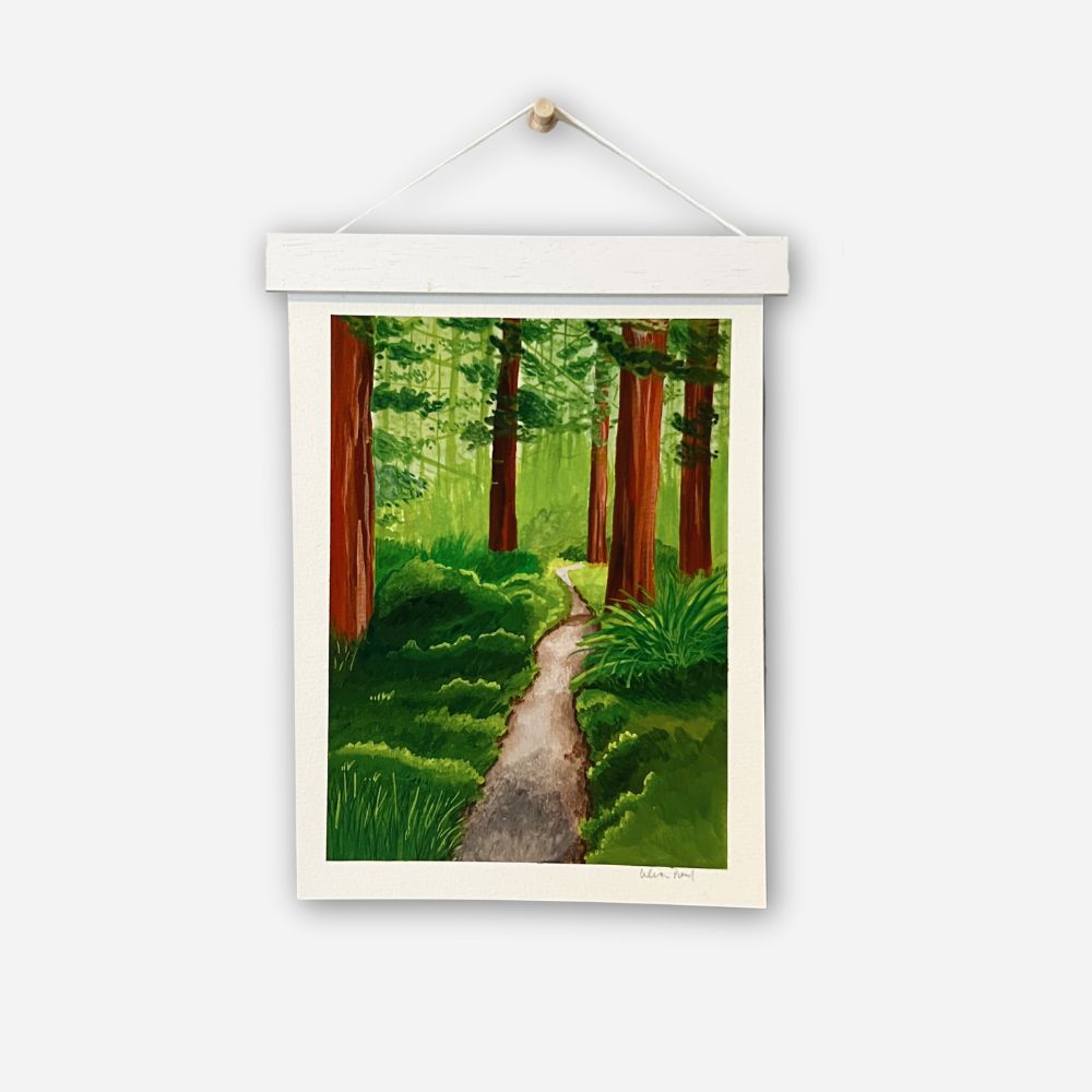Forest Path - 6" x 8"